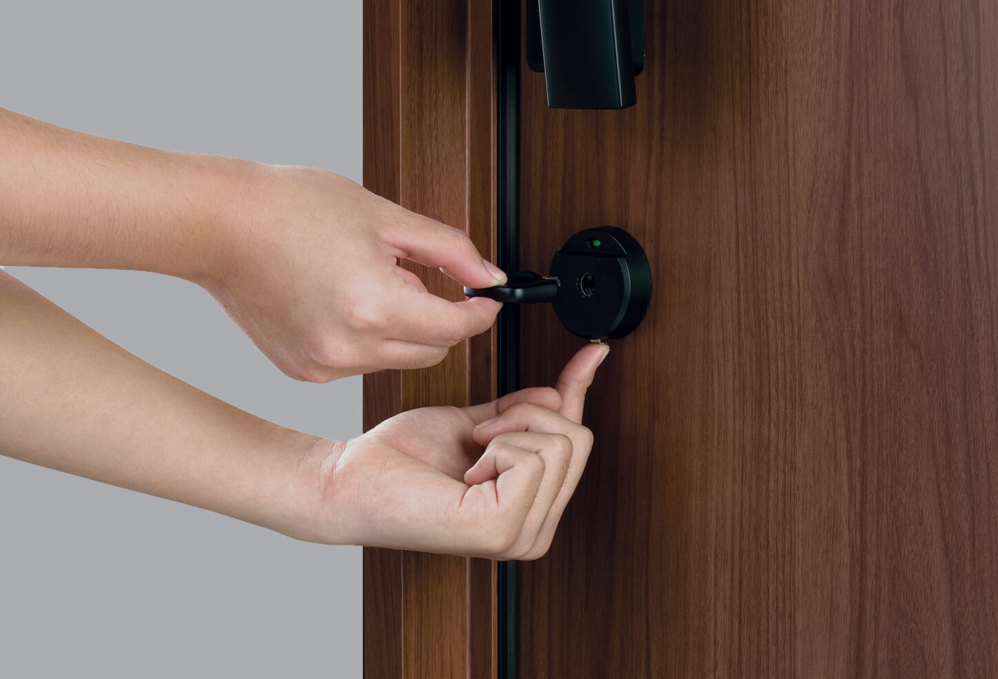 image of Removable key head inside to prevent unlocking in case of burglary